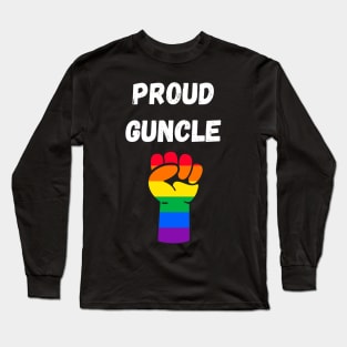 Proud guncle Long Sleeve T-Shirt